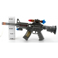 Игровое оружие Автомат с лазерным прицелом PAC,  5506A