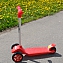 Самокат детский трехколесный Smiley L-504 mini, красный + игрушка "Ветрячок" на руль #2