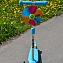 Самокат детский трехколесный Smiley L-504 mini, голубой + игрушка "Ветрячок" на руль #2