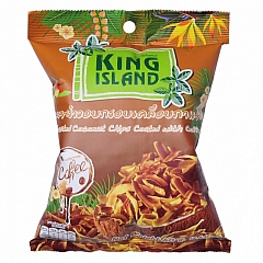 Кокосовые чипсы King Island в кофейной глазури, 40 гр.
