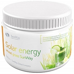 Сок ростков пшеницы Solar Energy SunWay, 260 гр.