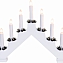 Рождественская горка светильник на 7 лампочек (белый) ADA, арт. 286-18 #1