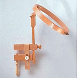 264-8 Пяльцы с креплением для стола, диаметр 25 см бук