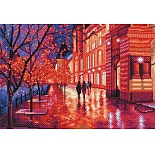 1569 Ночной город - набор для вышивания (МП)