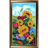 295 Осень. Подсолнухи - Butterfly