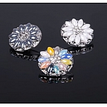 2541674 Кнопка для браслета "Ромашки"