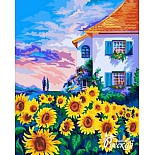 A071 Яркие подсолнухи