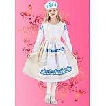 КДПН-04 "Зимняя сказка" 134-146 р-р набор для вышивки детского платья