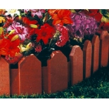 Ограждение садовое Дачник, Мастер Сад, выс. 180мм, дл. 3 метра, зеленый