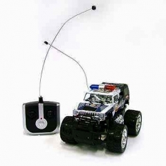 Игрушечная машина на радиоуправлении Полицейский Джип, 396-104