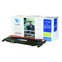 Картридж CLT-C407S Cyan NV Print совместимый для Samsung CLP-320/CLP-325/CLX-3185