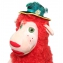 Игрушка интерактивная Овечка Душечка (красная в шляпе) #2