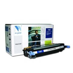Картридж NV Print Q7581A Cyan совместимый для  HP LaserJet Color CP3505/3800