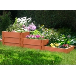 Ограждение Садовая доска Плюс, выс. 130 мм, длина 2,2 метра, терракот