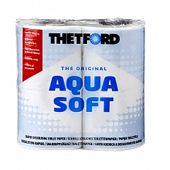 Туалетная растворимая бумага Thetford Aqua Soft для биотуалетов (4 рул.) Аква Софт