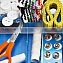 Набор для шитья, 100 предметов в пластиковой коробке (Sewing kits), Bradex #3