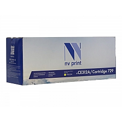 Картридж NV Print HP CE312A/Canon 729 Yellow совместимый