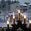Рождественская горка светильник на 7 лампочек (красный) ADA, 286-15 #1
