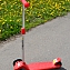 Самокат детский трехколесный Smiley L-504 mini, красный + игрушка "Ветрячок" на руль #3