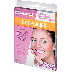 Пластырь Extraplast Beauty от прыщей, 24 шт.