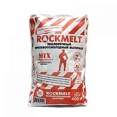 Противогололедный реагент Rockmelt Mix материал до -25 градусов, 20 кг