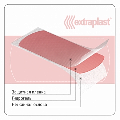 Пластырь-компресс гелевый Extraplast Aroma