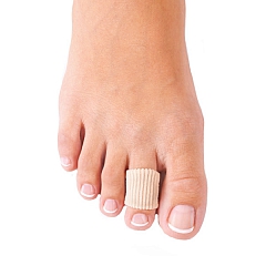 Защитная тканево-гелевая трубочка для пальцев ног Просто-Полезно, 1 шт.