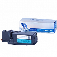 Картридж 106R02760 Cyan NV Print совместимый для Xerox 6020/6022/6025/6027