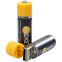 USB-батарейки аккумуляторы АА 2 шт, KIT MT1102, Даджет