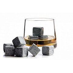 Камни для охлаждения виски Whiskey stones (в наборе 9 кубиков)