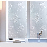 Витражная самоклеющаяся статическая пленка Film с 3D-эффектом L048, рулон 2х0,9 м