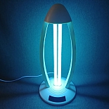 Лампа ультрафиолетовая бактерицидная с озоном Просто-Полезно, кварцевый облучатель