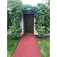 Садовая арка для растений "Найди", опора, цвет коричневый 90х150х250 см