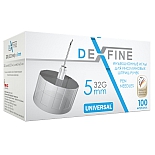 Иглы инъекционные универсальные DEXFINE №100 для инсулиновых шприц-ручек, 32G (диаметр 0,23 мм), длина 5 мм, 100 шт.