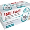 Иглы инъекционные универсальные IME-FINE №100 для инсулиновых шприц-ручек, 31G (диаметр 0,26 мм), длина 5 мм, 100 шт. #1
