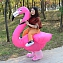 Костюм надувной маскарадный Наездник на Фламинго (Верхом на птице) #5