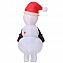 Костюм надувной маскарадный Снеговик Новогодний Рождественский #3