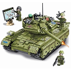 Игровой набор конструктор Sembo Танк Тип 59, 105682, 812 шт.