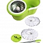 Швабра с отжимом и полосканием Spin Mop Pro 360, зеленая, центрифуга металл #1