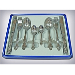 Набор 30 столовых приборов Павловский завод им. Кирова М-3 ХР Тройка