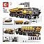 Конструктор игровой набор Sembo Block Вездеход военный грузовик CN373, 107008, 1535 дет. #2
