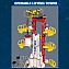 Конструктор игровой набор Sembo Block Космический корабль-ракетоноситель Запуск в Космос, 203336, 728 дет. #2