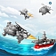 Конструктор игровой набор Sembo Block Корабль-Авианосец морской, 208025, 779 дет. #3