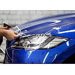 Полиуретановая защитная антигравийная пленка для оклейки кузова и фар автомобиля ARES-Q5W1, 1.52х15 м, 190.5 микрон