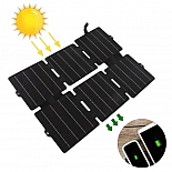 Солнечная панель складная портативная 30 Вт для зарядки