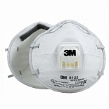 3M Респиратор профессиональный с клапаном выдоха 8122 FFP2, 1 шт