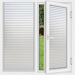 Пленка На Клею витражная самоклеящаяся на окна UD-054 Жалюзи 5х0,9 м рулон